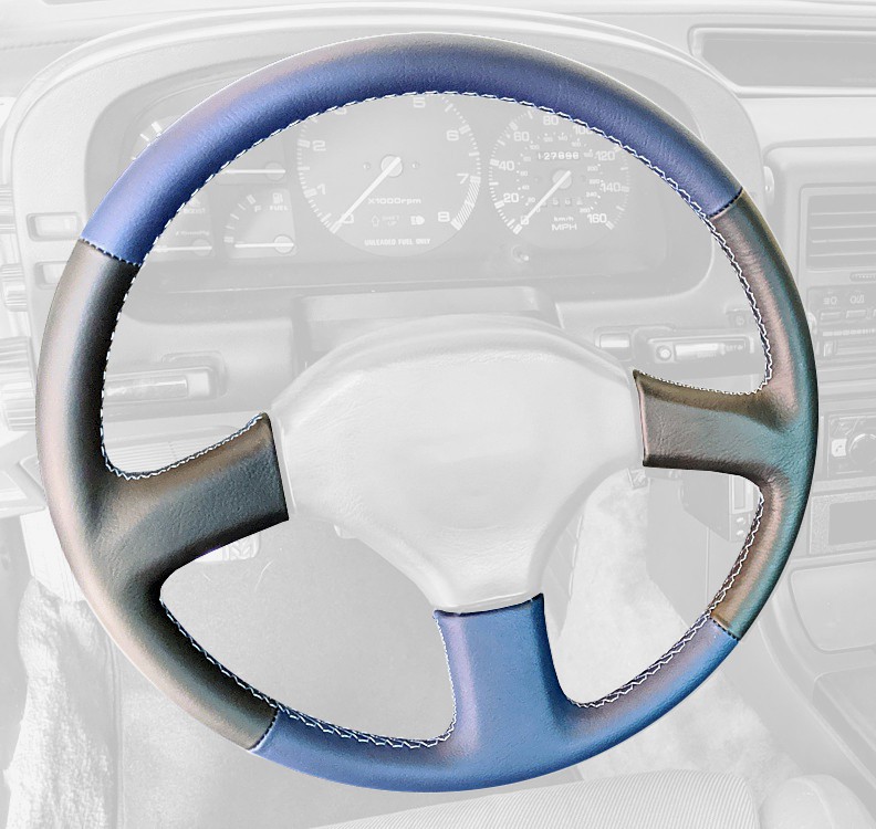 1986-92 Mazda RX7 steering wheel cover - type 1