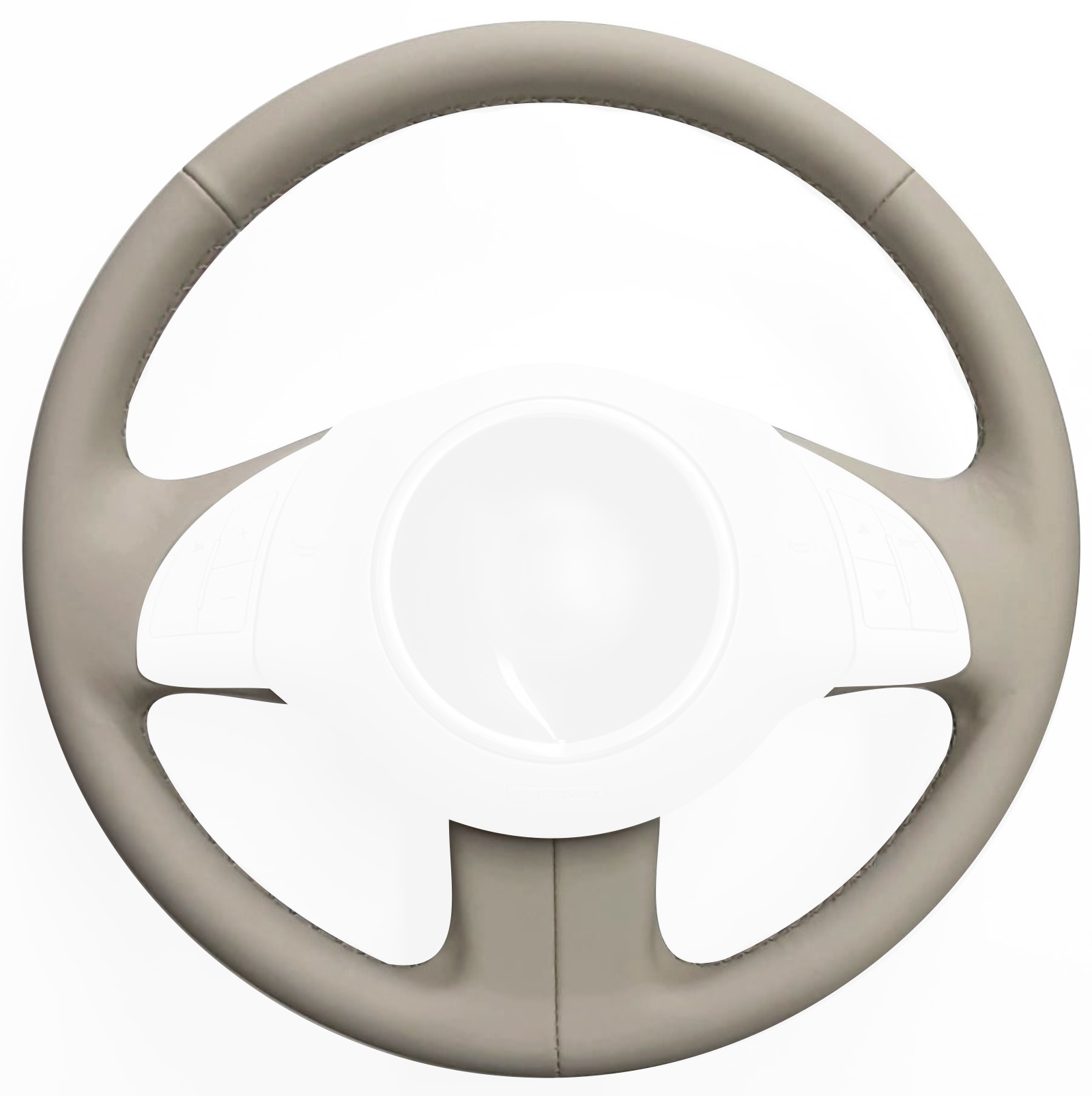2008-21 Fiat 500 Abarth steering wheel cover - base wheel