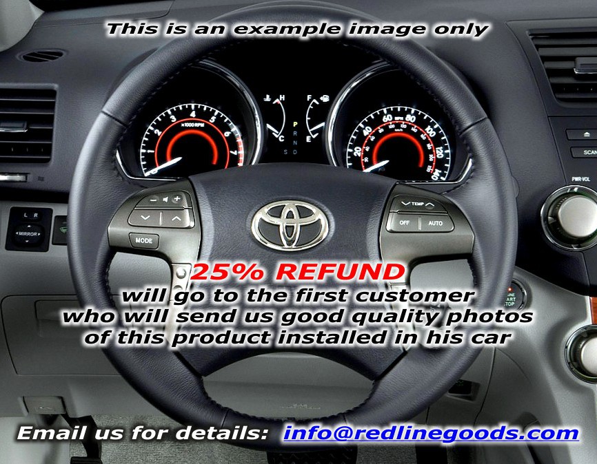 2008-13 Toyota Highlander steering wheel cover