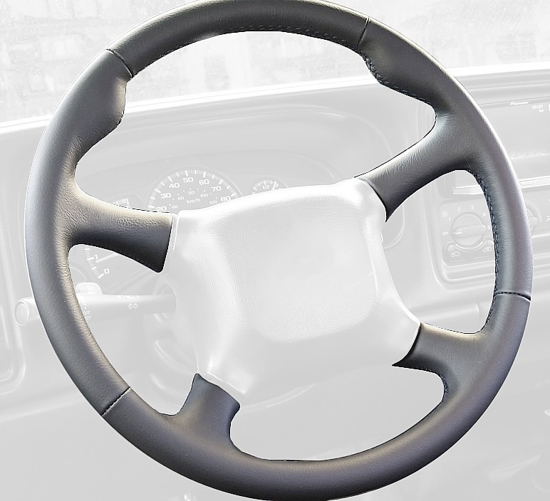 2000-06 GMC Yukon steering wheel cover (2000-02)