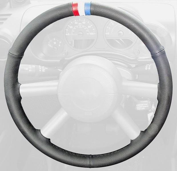 2007-10 Jeep Wrangler JK steering wheel cover