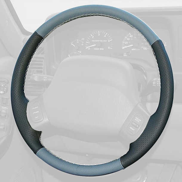 1997-01 Jeep Cherokee steering wheel cover - 2-spoke