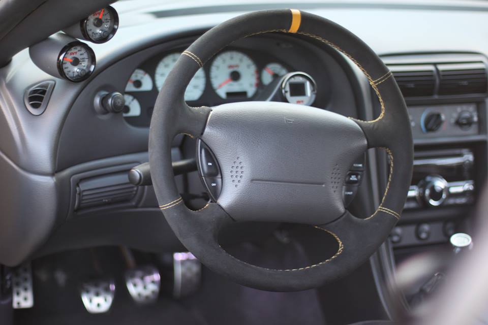 Ford mustang steering wheel covers